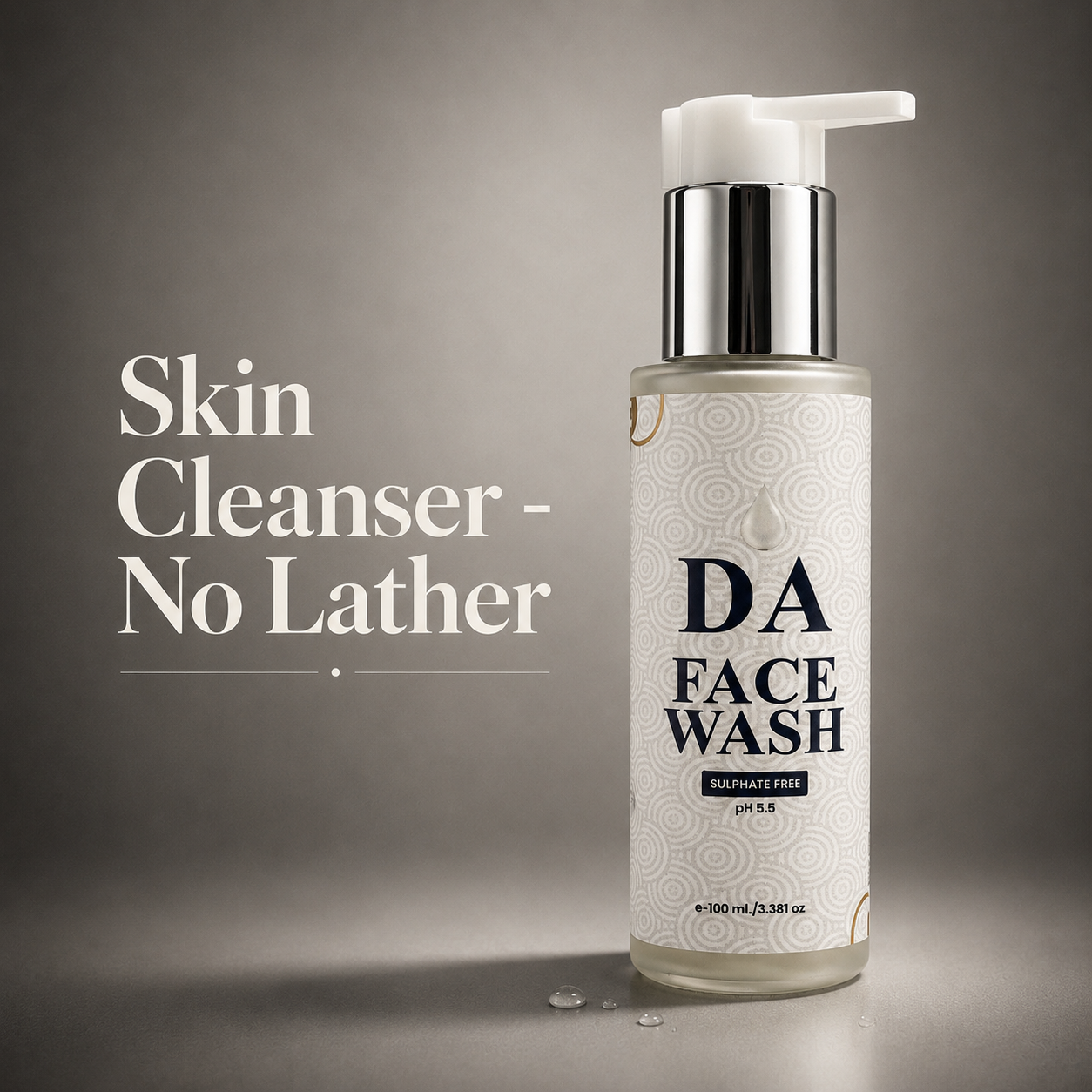 Face Wash : Skin Cleanser - Sulphate-Free. Confidence-Full