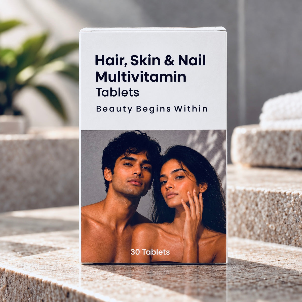 Multivitamin Tablets for Skin, Hair & Nails