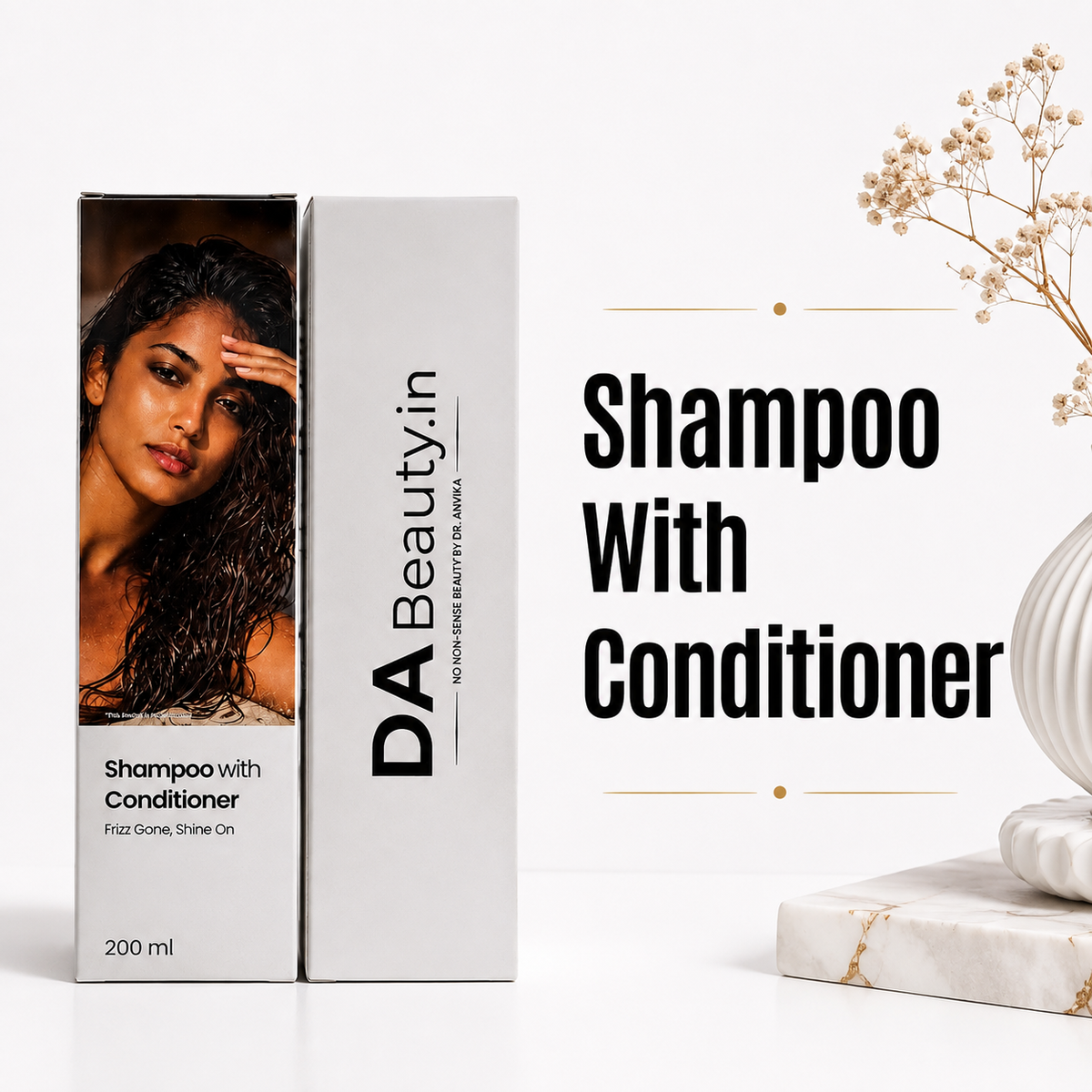 Hair Shampoo : Fizz Gone, Shine on