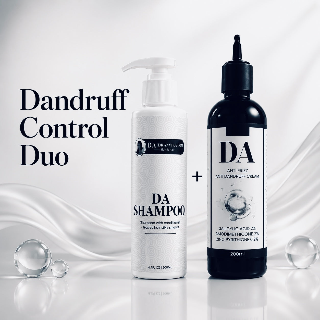 Dandruff DUO : Dandruff Control cream + Shampoo